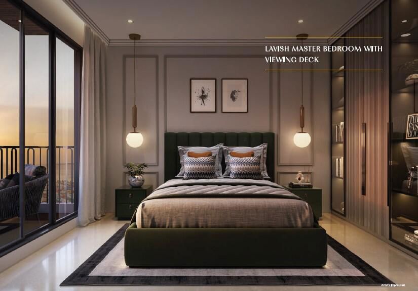 3 BHK 1100 Sq.Ft. Apartment in Platinum Oceanic