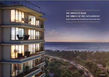 3 BHK Apartment – Exterior View View at Platinum Oceanic, Khar West - for Sale