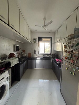 Kitchen in 3 BHK Apartment at Vaitarna Apartment, Worli – for Rent