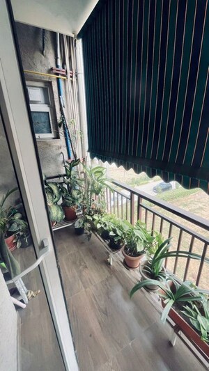 Balcony in 3 BHK Builder Floor at BPTP Astaire Gardens Pedestal Floors, Sector 70a – for Rent