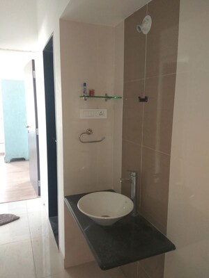 Bathroom in 2 BHK Apartment at Paranjape Schemes Yuthika, Baner – for Rent