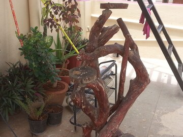 Gym in 1 RK Independent House at Rt Nagar – for Rent