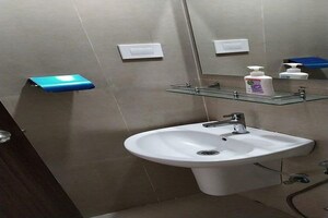 Bathroom in 1.5 BHK Apartment at Runwal Forests, Kanjurmarg West – for Sale