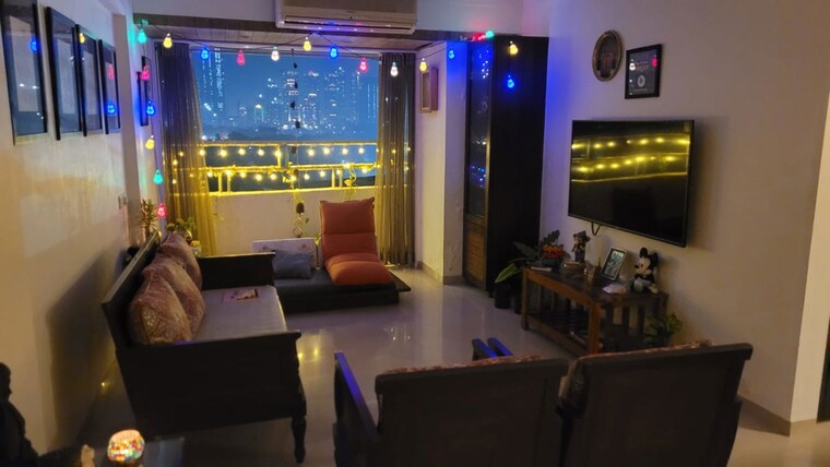 Living Room, lokhandwala-harmony 2 Bedroom 910 Sq.Ft. Apartment In Worli Mumbai 9845197