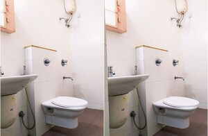 Bathroom in  Pg at Lodha Palava City, Dombivli East – for Rent