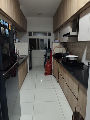 Kitchen in 3 BHK Apartment at Prestige North Point, Kammanahalli – for Rent