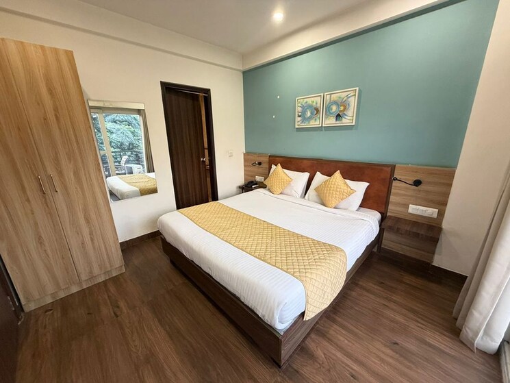 Bedroom, unitech-green-wood-city-plots 1 Bedroom 700 Sq.Ft. Builder Floor In Sector 45 Gurgaon 9845646