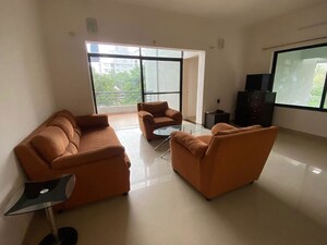 Living Room in 3 BHK Apartment at Kumar Sophronia, Kalyani Nagar – for Sale