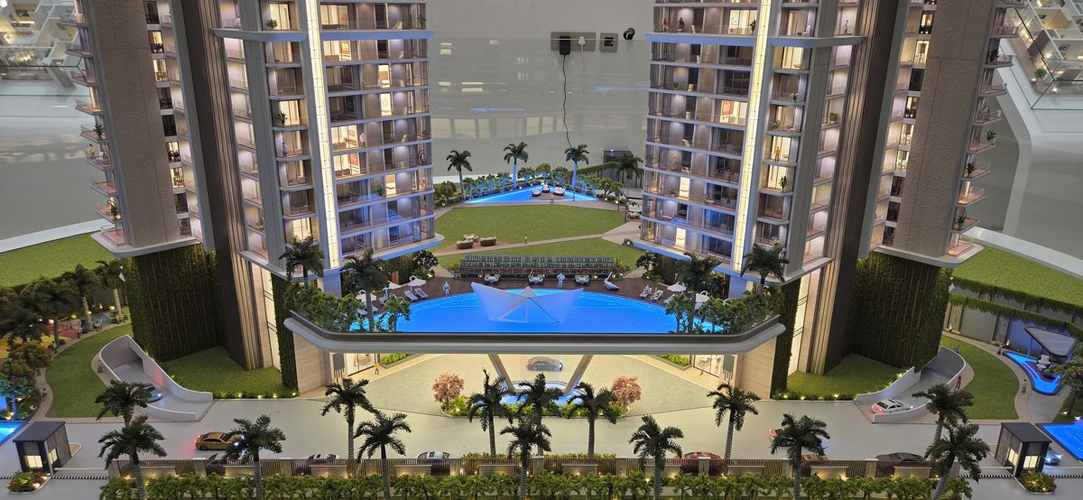 3 BHK + Servant Room 2920 Sq.Ft. Apartment in Landmark Skyvue