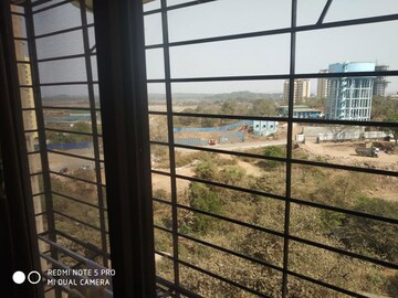 Balcony in 1 BHK Apartment at Raj Residency Kasarvadavali, Kasarvadavali – for Rent