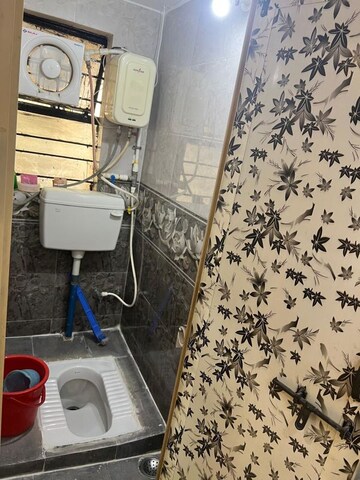Bathroom in 1 BHK Apartment at Sarvodaya Housing Complex, Kondhwa – for Rent