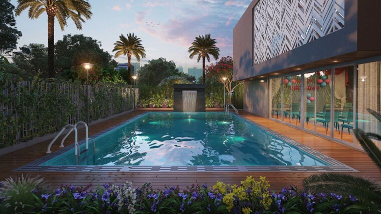 Swimming Pool, balaji-bg-aspiro 3 Bedroom 1088 Sq.Ft. Apartment In Ravet Pune 9845795