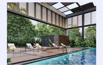 Swimming Pool in 2 BHK Apartment at Aratt Alchemy Essence, Doddagubbi – for Sale