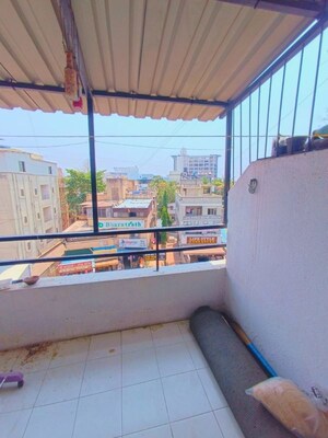 Balcony in 1 BHK Apartment at Parmar Square, Kharadi – for Rent