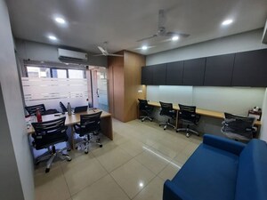 Team Area in  Office Space at Goyal Titanium Business Park, Makarba – for Rent