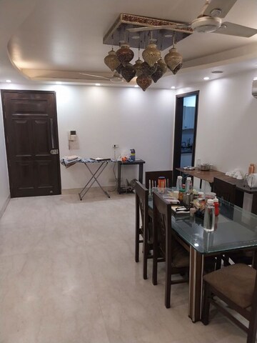 Living Room in 4 BHK Builder Floor at Kalkaji – for Rent