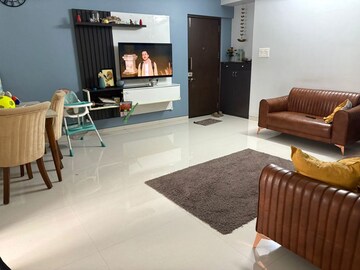 Living Room in 3 BHK Apartment at Favolosa, Balewadi – for Rent