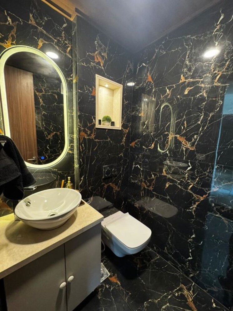Attached Bathroom, ambience-tiverton 4 Bedroom 4800 Sq.Ft. Penthouse In Sector 50 Noida 9845978