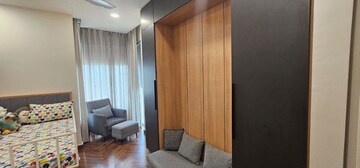 Living Room in 4 BHK Penthouse at Ambience Tiverton, Sector 50 – for Rent