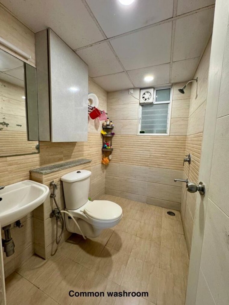 Bathroom, krishvi-dhavala 3 Bedroom 1500 Sq.Ft. Apartment In Bellandur Bangalore 9845991