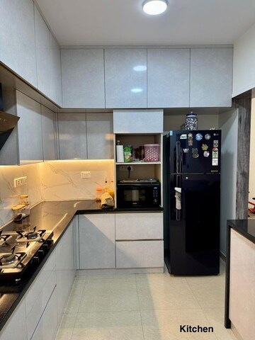 Kitchen in 3 BHK Apartment at Krishvi Dhavala, Bellandur – for Rent