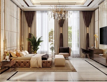 Living Room in 5 BHK Villa at Sobha International City Phase 1, Sector 109 – for Sale