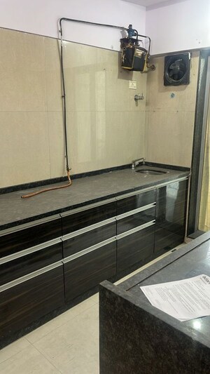 Kitchen in 2 BHK Apartment at Prabhat Gurukrupa Apartments, Goregaon West – for Rent