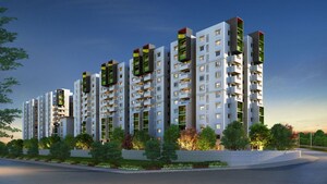 2 BHK Apartment – Exterior View View at Ramky One Orbit, Nallagandla - for Sale