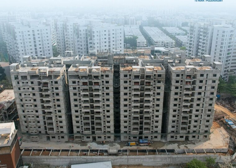 Exterior View, ramky-one-orbit 2 Bedroom 1255 Sq.Ft. Apartment In Nallagandla Hyderabad 9833650