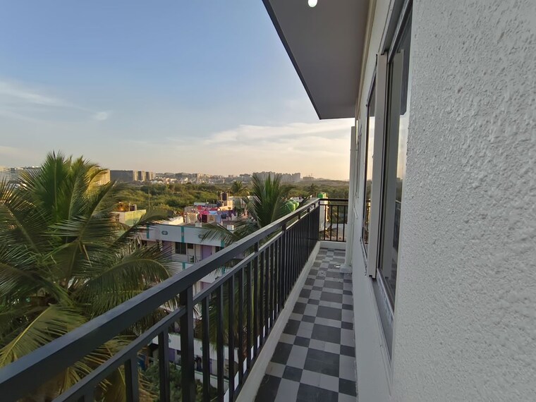 Balcony, bellandur 1 Bedroom 600 Sq.Ft. Builder Floor In Bellandur Bangalore 9846635