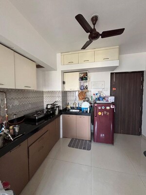 Kitchen in 1 BHK Apartment at Lodha Crown Quality Homes, Majiwada – for Rent