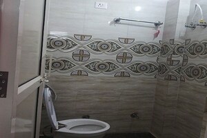 Bathroom in 2 BHK Builder Floor at New Ashok Nagar – for Rent