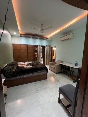 Living Room in 4 BHK Builder Floor at Vasant Vihar – for Rent