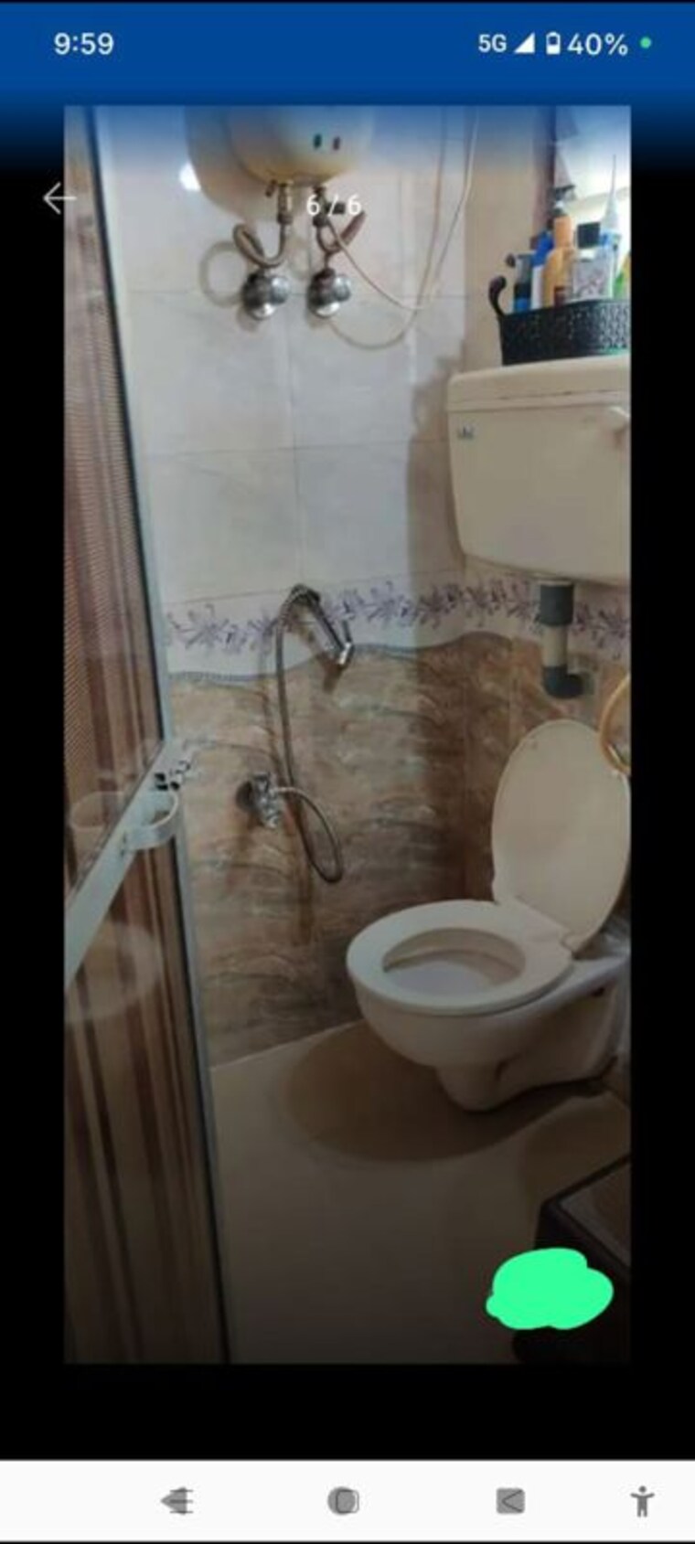 Bathroom, nav-dadar-chs 1 Bedroom 300 Sq.Ft. Apartment In Dadar West Mumbai 9846754