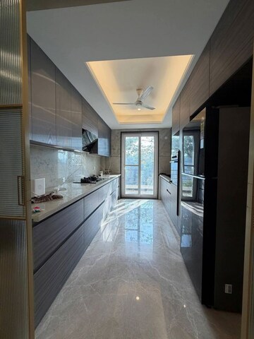 Kitchen in 3 BHK Builder Floor at Sector 7 – for Rent