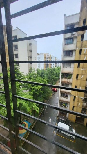 Balcony in 1 BHK Apartment at Lodha Crown Taloja Quality Homes, Dombivli East – for Rent