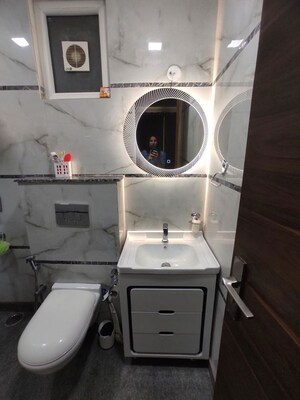 Bathroom in 3 BHK Builder Floor at Sector 38 – for Rent