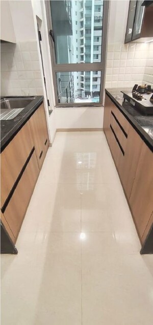 Kitchen in 3 BHK Apartment at Kalpataru Immensa B, Kolshet Road – for Rent