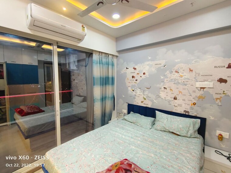 Bedroom, kharghar sector 23 3 Bedroom 1200 Sq.Ft. Apartment In Kharghar Sector 23 Navi Mumbai 9846867