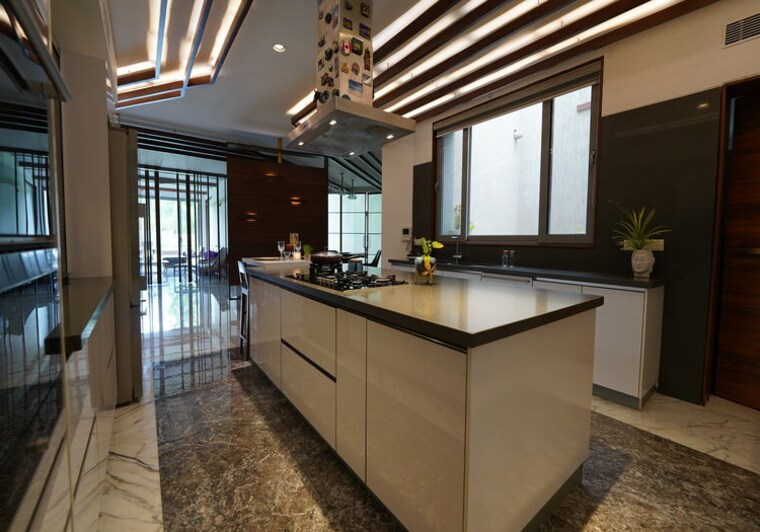 Kitchen, sobha-international-city-phase-1 5 Bedroom 7330 Sq.Ft. Villa In Sector 109 Gurgaon 9846967