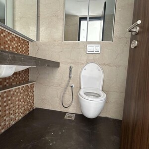 Bathroom in 4 BHK Apartment at Lodha The World Towers World One Tier 2, Empire Mill – for Rent