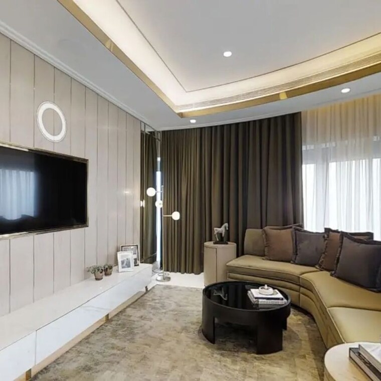 Living Room, lodha-world-view 4 Bedroom 2300 Sq.Ft. Apartment In Empire Mill Mumbai 9847000