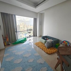 Living Room in 3 BHK Apartment at Lodha The World Towers World One Tier 2, Empire Mill – for Rent