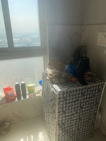 Bathroom in 2 BHK Apartment at Wadhwa Atmosphere O2, Mulund West – for Rent