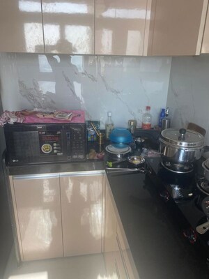 Kitchen in 2 BHK Apartment at Wadhwa Atmosphere O2, Mulund West – for Rent