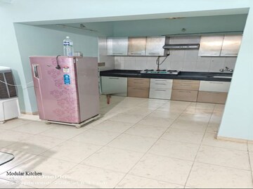 Kitchen in 3 BHK Apartment at Nyati Empire, Kharadi – for Rent