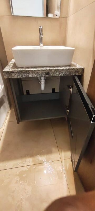 Kitchen in 3 BHK Apartment at Kalpataru Immensa, Kolshet Road – for Rent