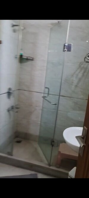 Bathroom in 3 BHK Builder Floor at Saraswati Vihar – for Sale