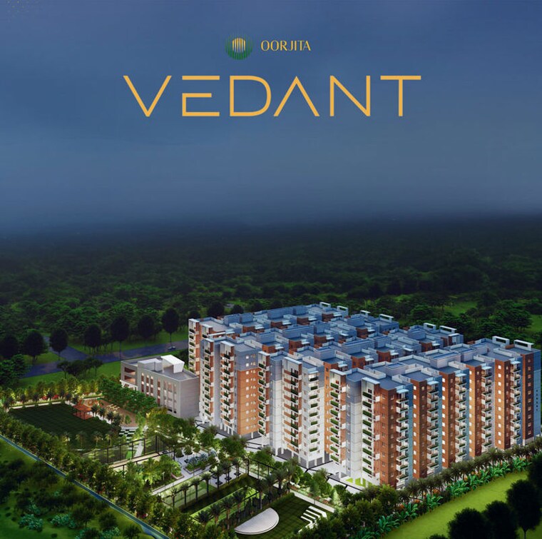 Exterior View, oorjita-vedant 2 Bedroom 1281 Sq.Ft. Apartment In Narsingi Hyderabad 9847065
