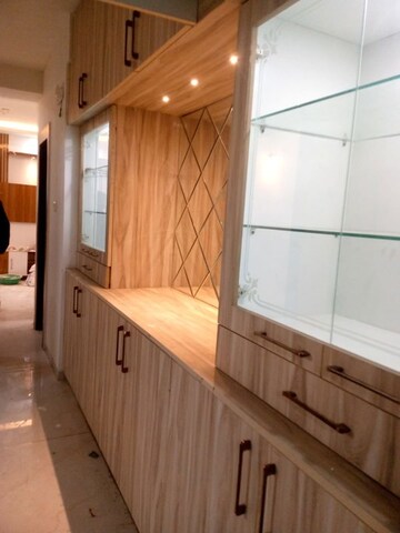 Kitchen in 3 BHK Apartment at Rishita Manhattan, Gomti Nagar – for Rent